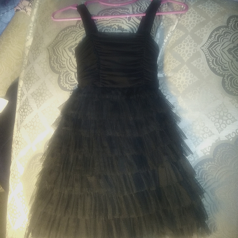 SARA SARA - Blk Tulle Dress